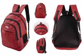 LL-161 RED BLACK BACKPACK
