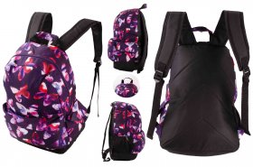 90382 MAGENTA BUTTERFLY BACKPACK